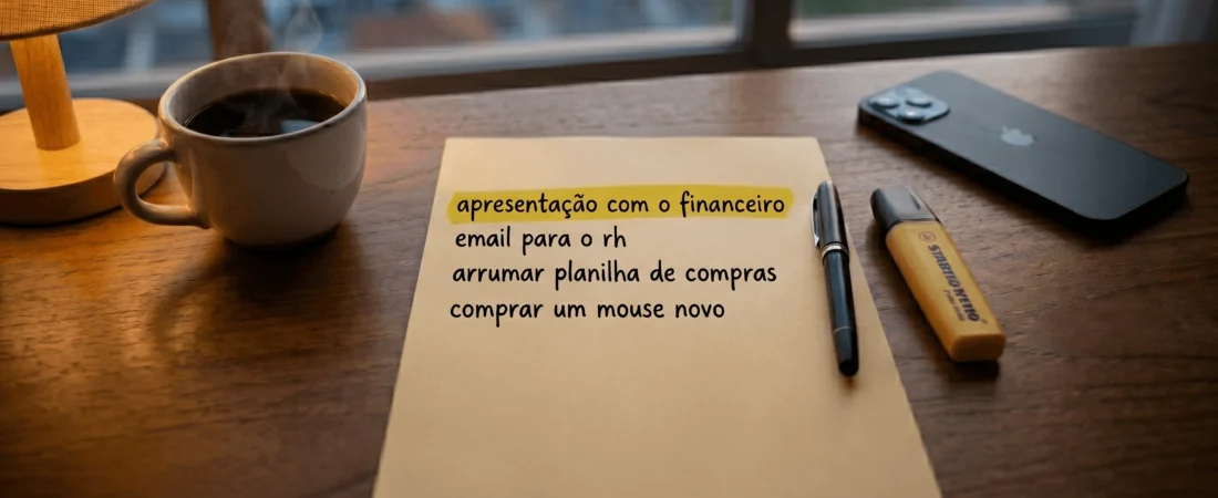 A Verdadeira Produtividade: A Regra para Executar o que Planejamos