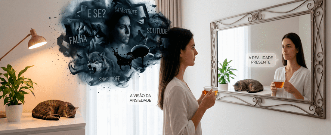 Ansiedade: por que a sua mente cria problemas que não existem (O Balde Transbordando)